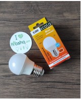 LED ամպ Ecola 5,0W E27 4000K կոմպոզիտ 75x45 G45 220V 