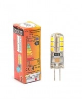 LED Լամպ Ecola 1,5W  G4  4200K Corn Micro 220V 320° 35x10մմ